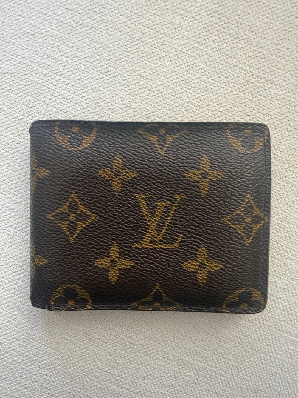 Louis Vuitton Monogram Canvas Wallet - Brown & Gold